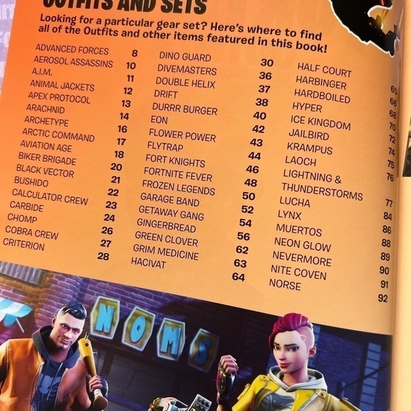 Official Fornite Outfit Hardcover Book, Collectors Edition, Battle Royale - Picture 8 of 10